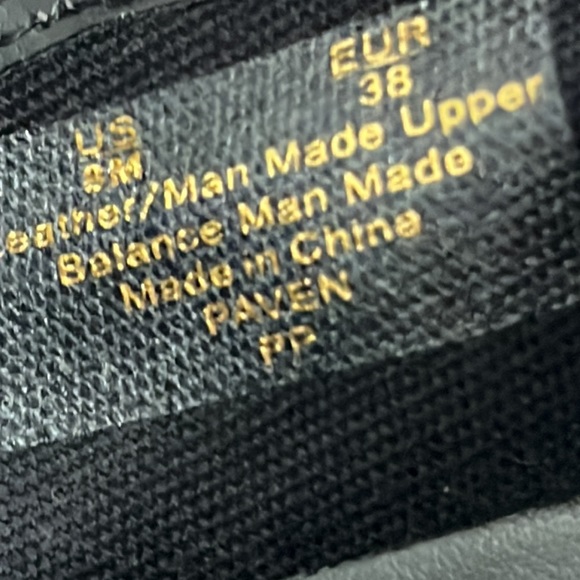 Sam Edelman Paven  Black Leather Silver Metal Studs Slip On Flats size 8 - Picture 8 of 11